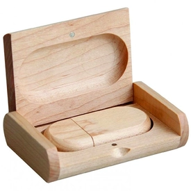 Ahşap USB Bellek Kutusu