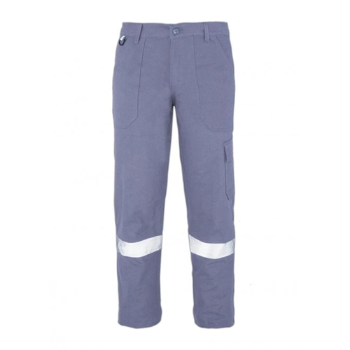 9834-GRI-4XL Kışlık Gabardin Pantolon