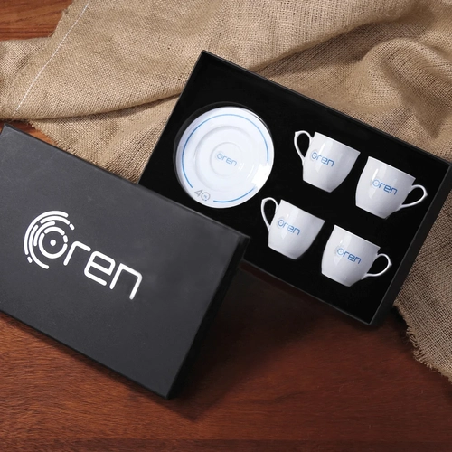 7017 4lü Kahve Fincan Takımı