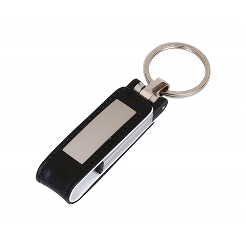 2010-32 Mıknatıs Kapaklı Deri USB Bellek