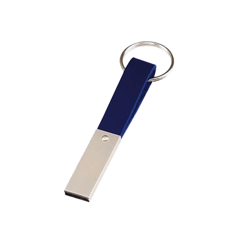 2033-64-LCV Deri Metal USB Bellek