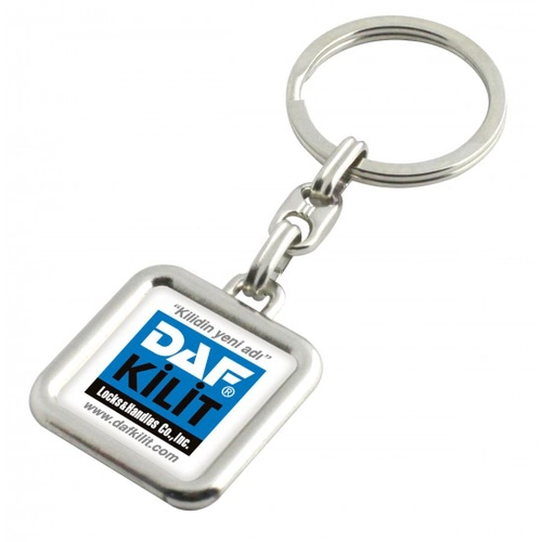 4208 Damla Etiketli Metal Anahtarlık