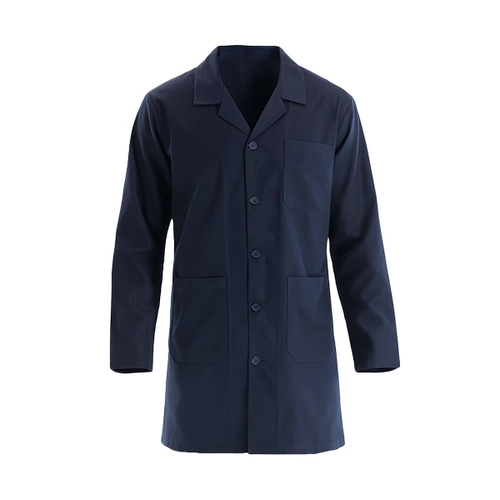 9901-LCV-L Unisex İş Önlüğü Düğmeli